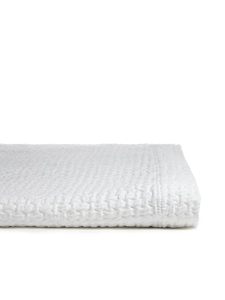 Peacock Alley Juliet Egyptian Cotton King Matelasse Coverlet 3