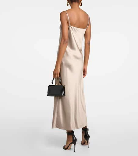 Joseph Clea silk satin slip dress 3