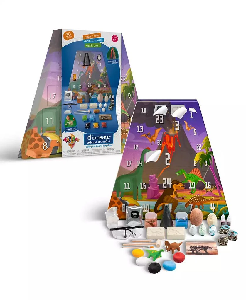 Geoffrey's Toy Box Dinosaur Advent Calendar, Dinosaurs Themed Holiday Presents for Advent and Christmas Set, Created for Macy's 1