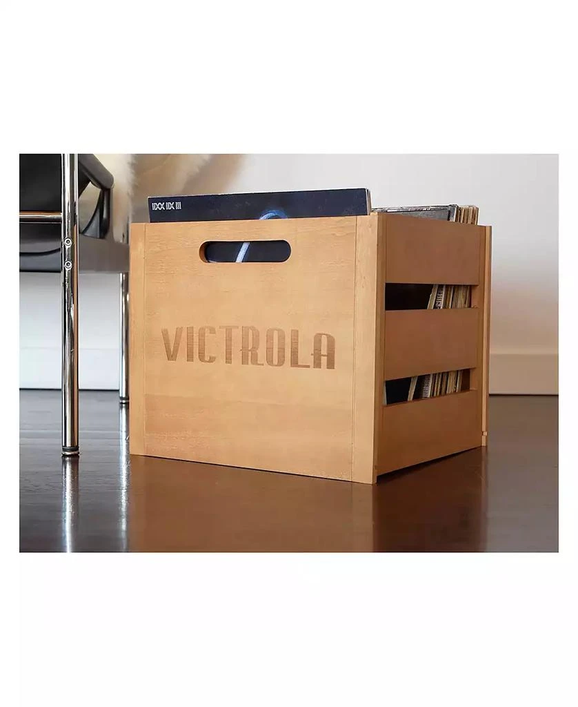 Victrola Wooden Record Crate 4