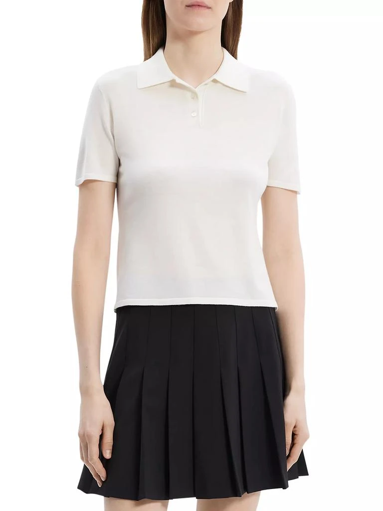 Theory Slim Wool Polo Shirt 3