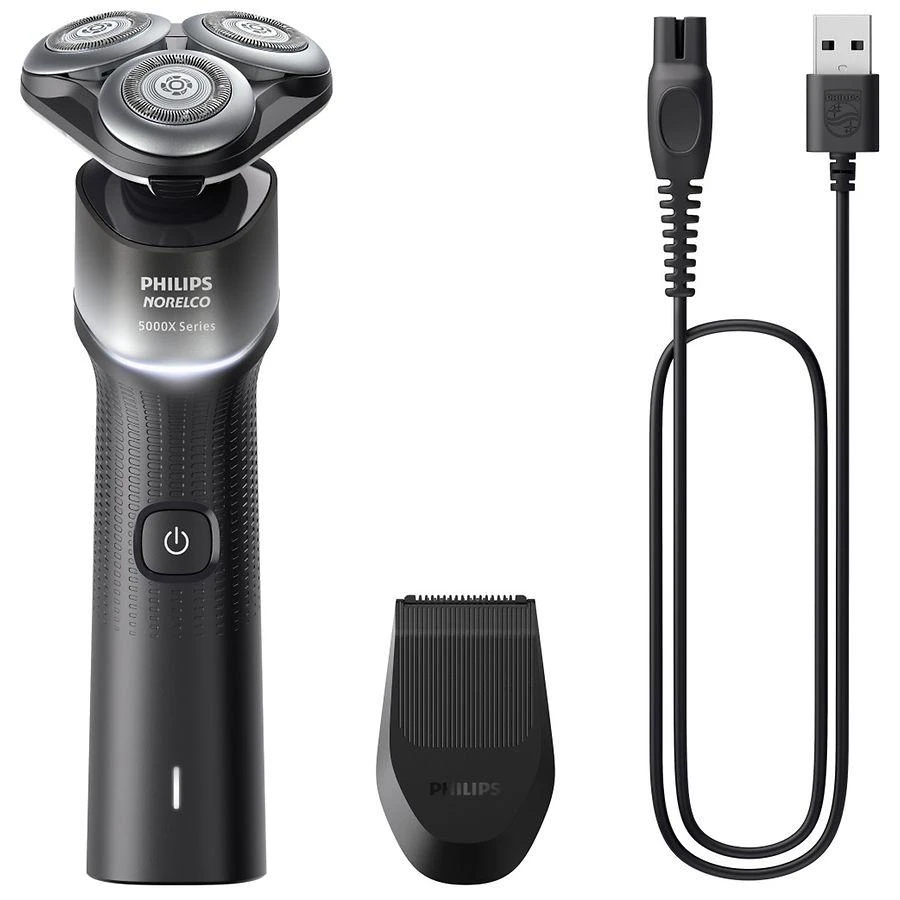 Philips Norelco Shaver 5000X Rechargeable Wet & Dry Shaver with Precision Trimmer X5004/84 4