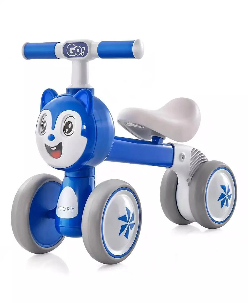 HONGGE Toddler Balance Bike With Carbon Steel Frame EVA Wheels And Safe Steering 3