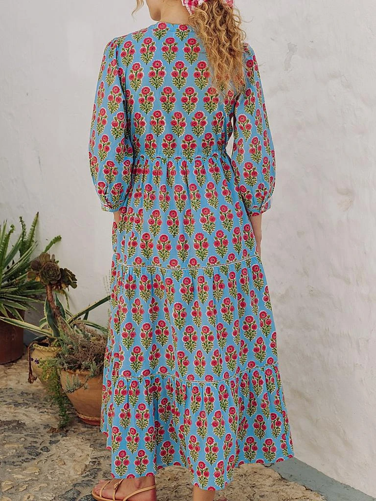 Pink City Prints Island Buta Maria Dress 3