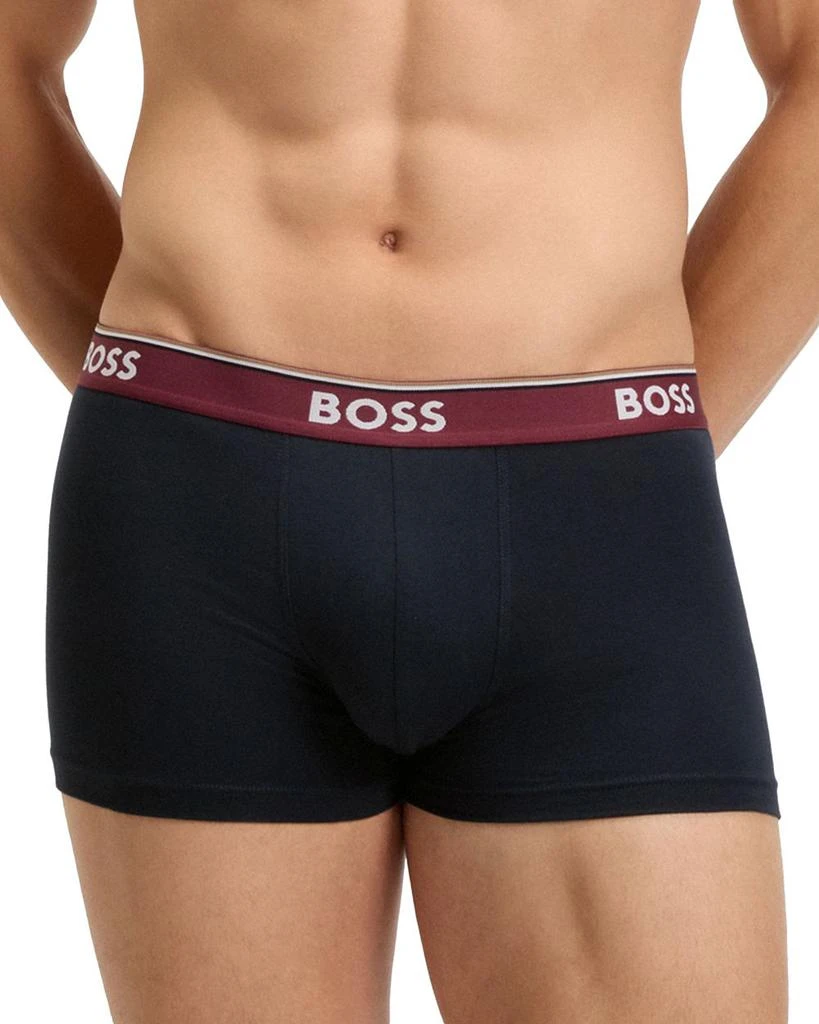 Hugo Boss Power Design Slim Fit Trunks, Pack of 3 3