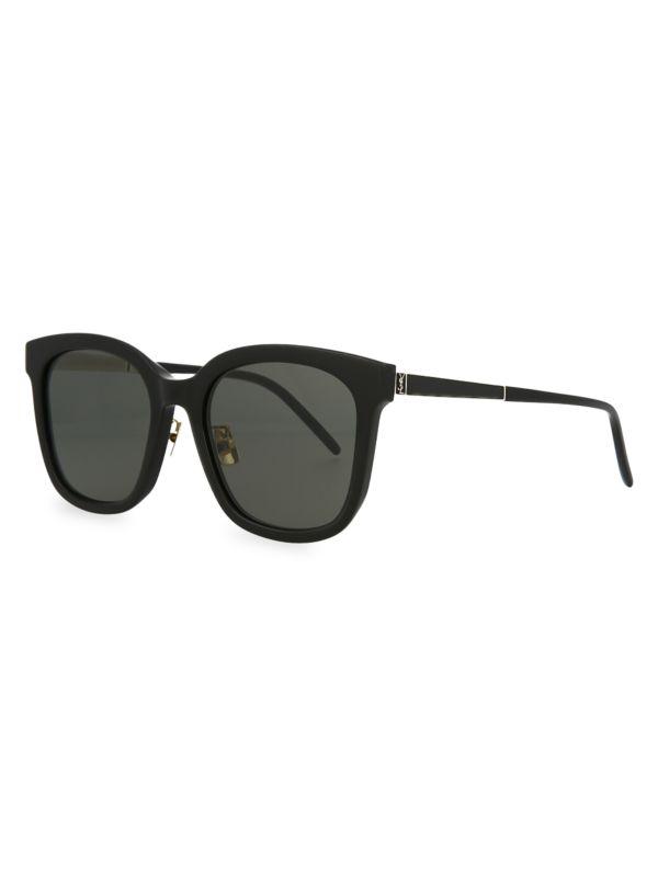 Saint Laurent 54MM Square Sunglasses