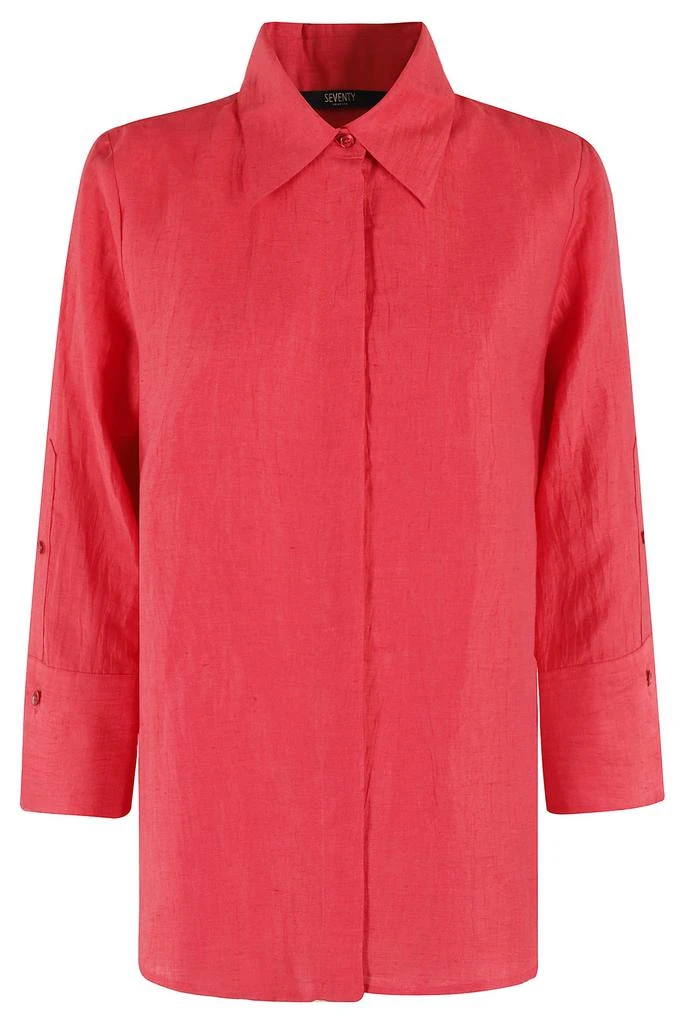 Seventy Camicia Mistolino Fiammato Crincle 1