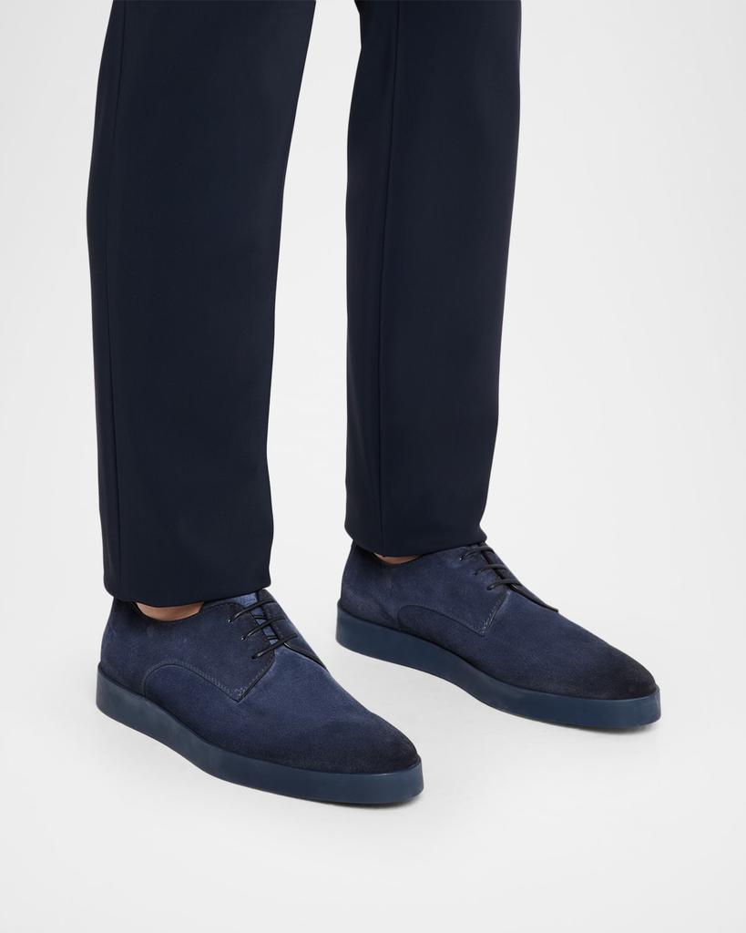 Santoni Men's Dilate-B Suede Derby Shoes