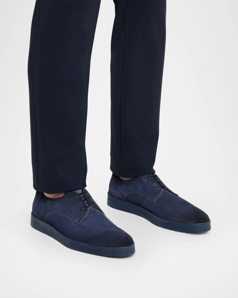 Santoni Men's Dilate-B Suede Derby Shoes 2