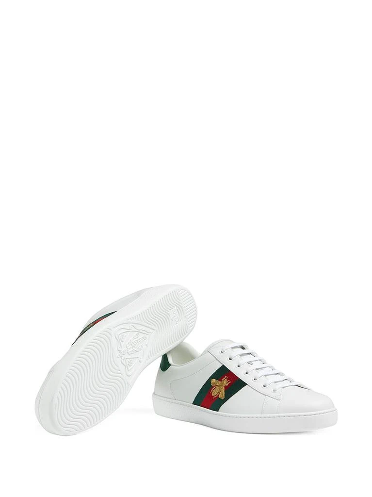 Gucci GUCCI - Ace Leather Sneakers 3