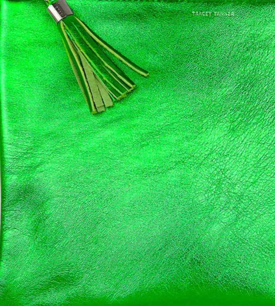 Tracey Tanner Tracey Tanner - Women
s Foil Xl Zip Pouch With Tassel 2
