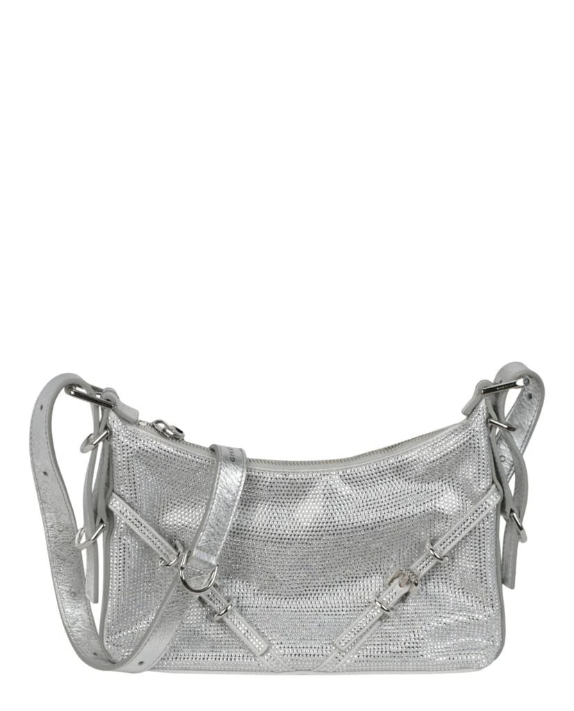 Givenchy Mini Voyou Satin And Strass Shoulder Bag 1