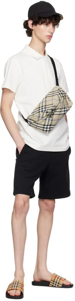 Burberry White Cotton Polo 4