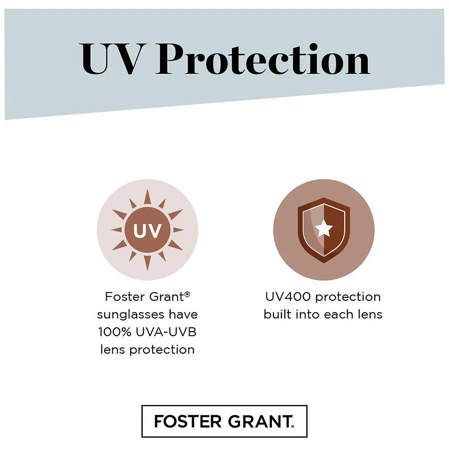 Foster Grant Solar Shield Sunglasses FO-057 3