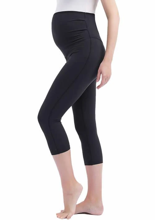 Kimi & Kai Kai Maternity Esi Daily Essential Leggings 18.5 Inseam 4