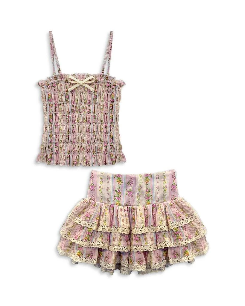 KatieJnyc Girls
  Tween Alma Top 
Melody Skirt Set - Big Kid 1