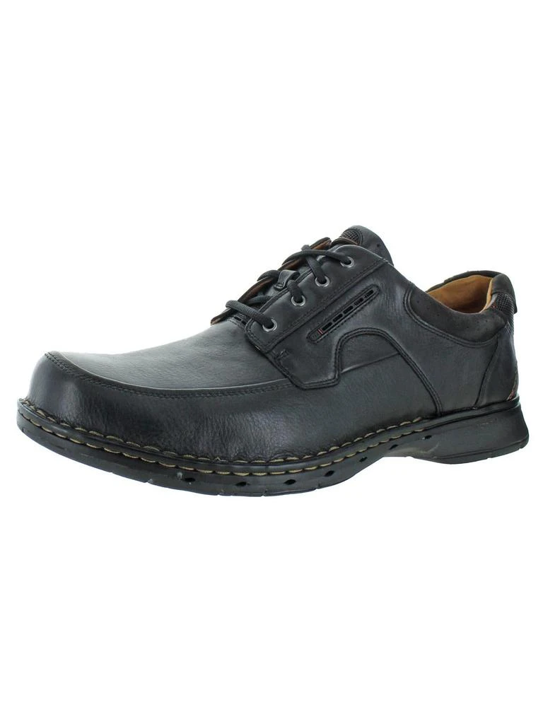 Unstructured by Clarks UN.BEND Mens Leather Lace-Up Oxfords 5