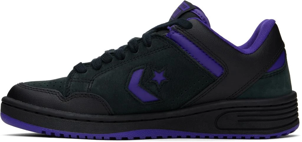 Converse Black Converse Weapon Leather Low Top Sneakers 3