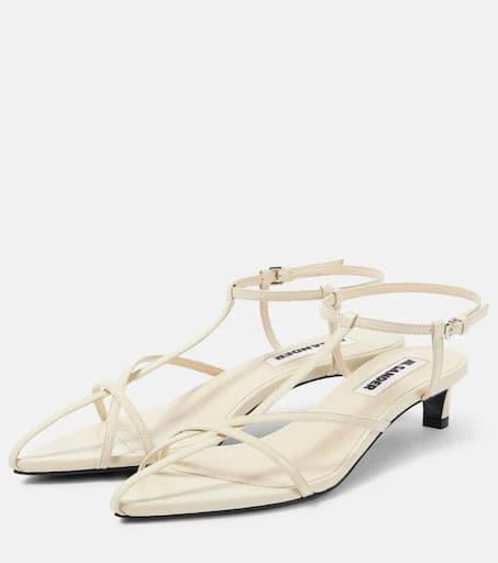 Jil Sander 35 leather sandals 4