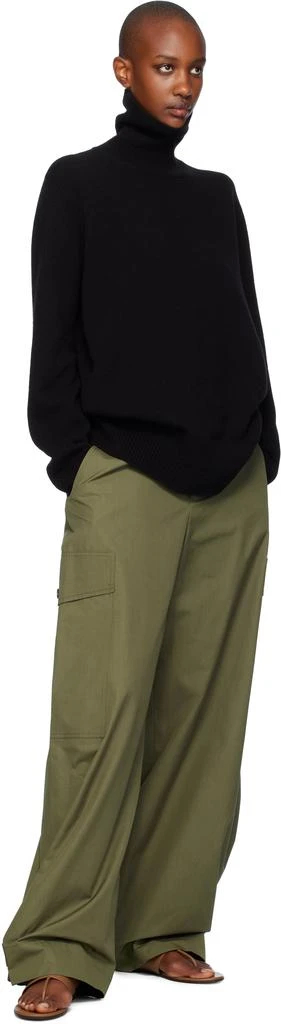 La Collection Khaki Stein Trousers 4