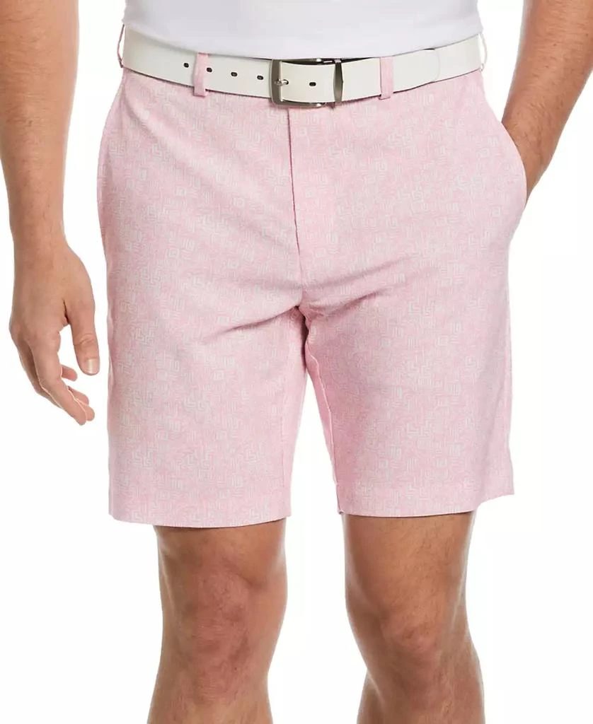 PGA TOUR Men's Palm-Tree 8" Graphic Shorts 1