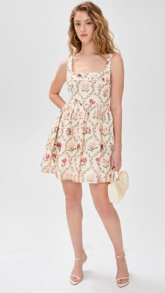 Agua by Agua Bendita Barbara Mini Orquidea Dress 4