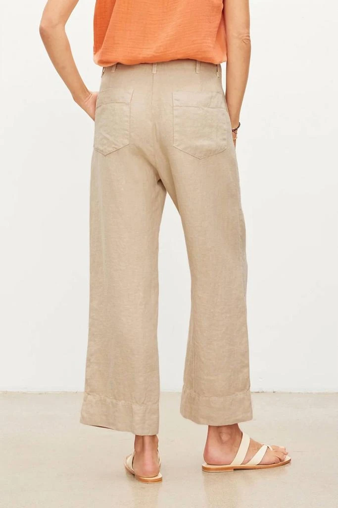 Velvet by Graham & Spencer Velvet By Graham & Spencer - Dru Heavy Linen Pant 3