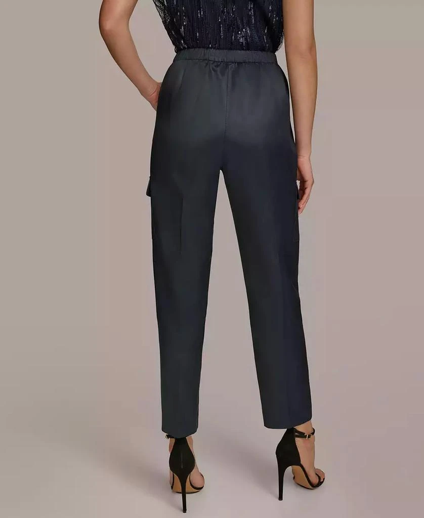 Donna Karan Women's Satin Cargo Pants 2