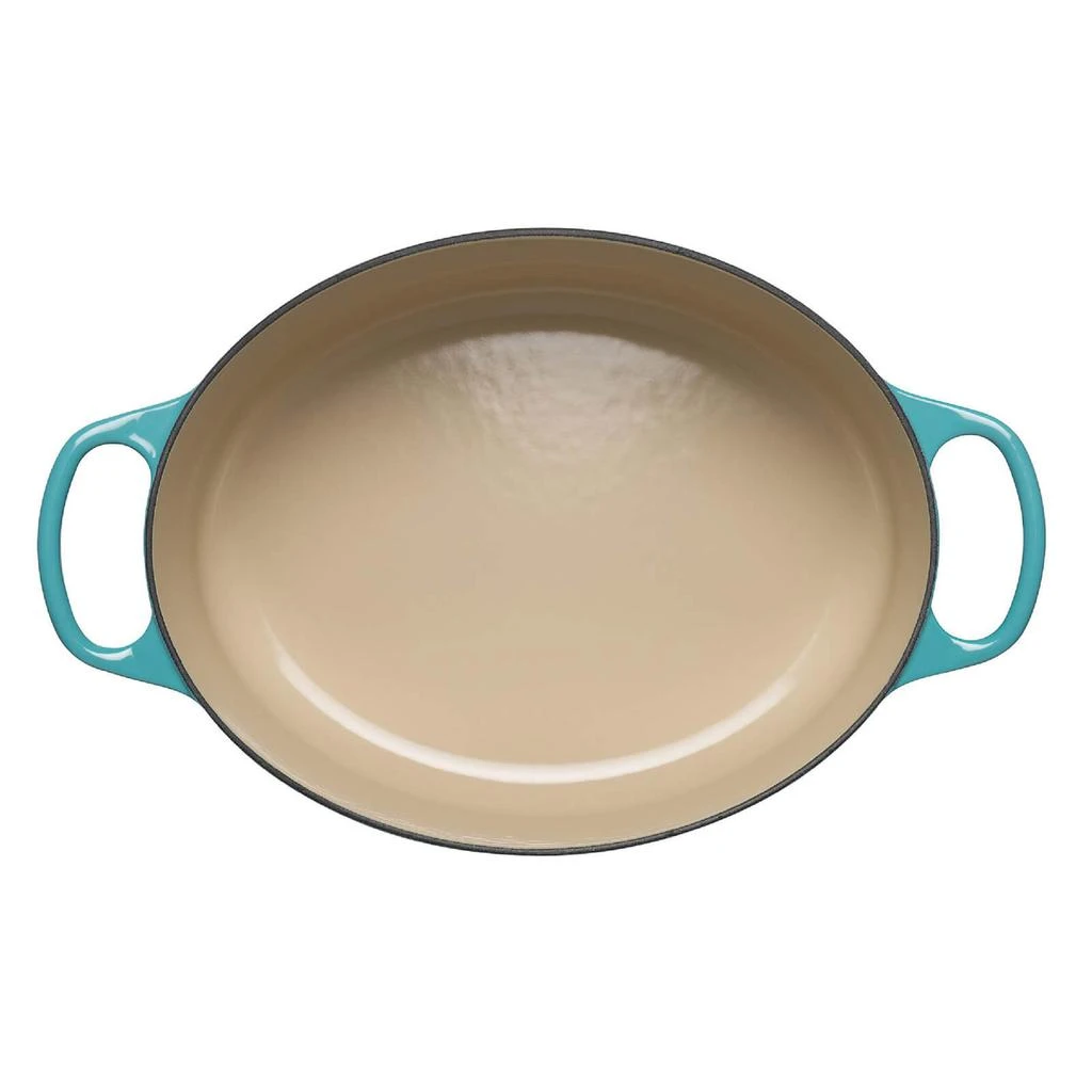 Le Creuset Signature Cast Iron Oval Casserole - 27cm - Bamboo Green 3