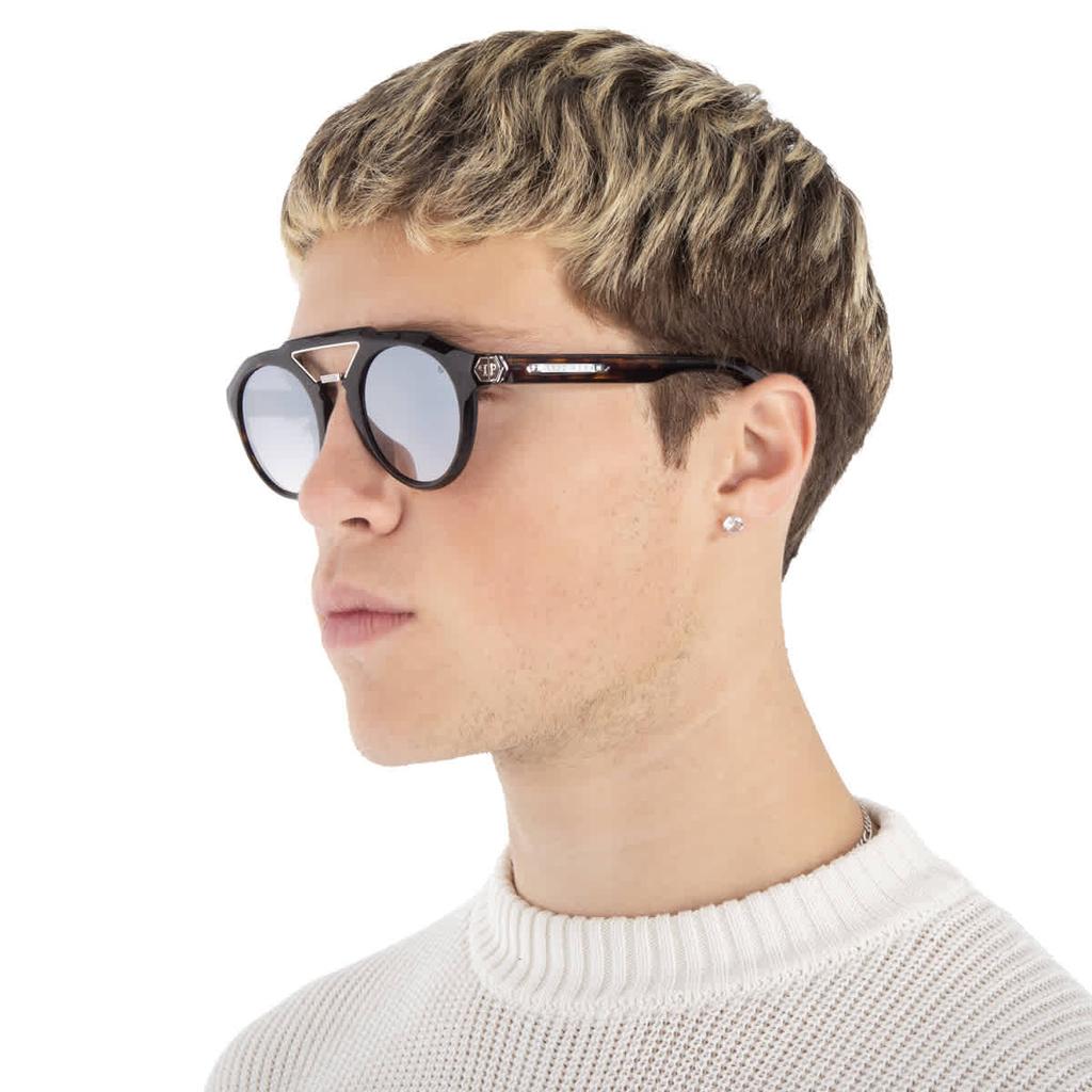 Philipp Plein Philipp Plein Grey Pilot Men's Sunglasses SPP045M 722X 50
