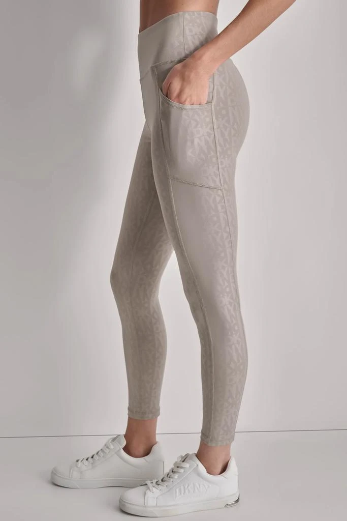 DKNY HIGH WAISTED PRINTED LEGGINGS 4