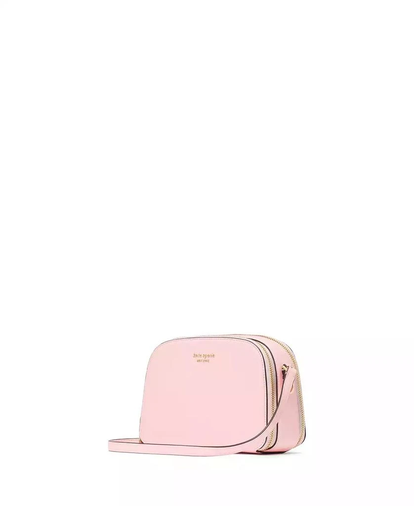 Kate Spade Devin Saffiano Leather Double Zip Dome Crossbody Bag 3