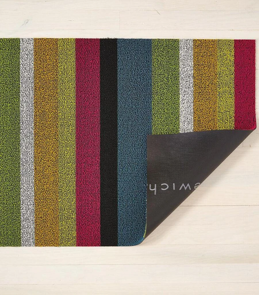 Chilewich Bold Stripe Shag Utility Mat (61cm x 91cm) 3