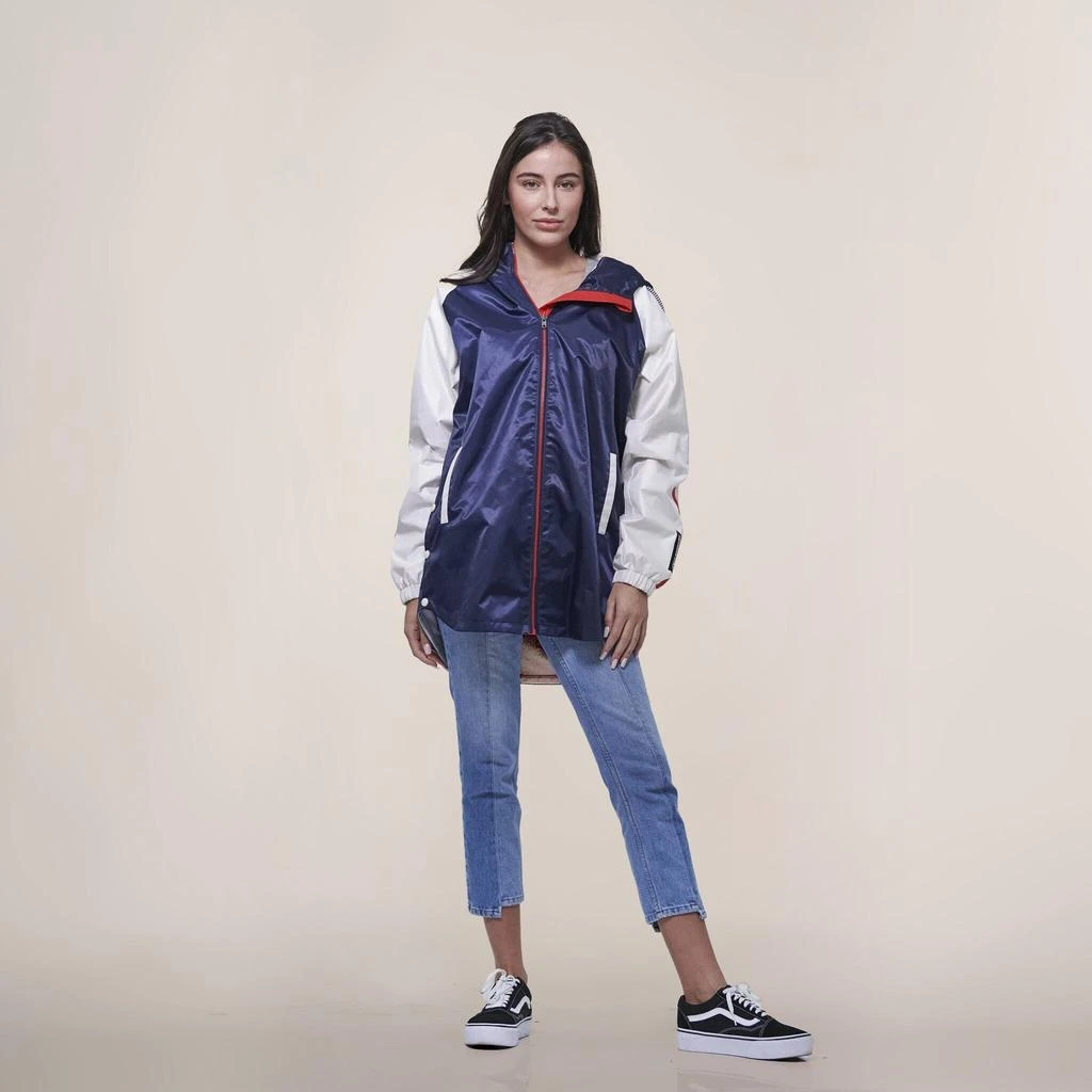 Members Only Women's Long Satin Twill Jacket 1
