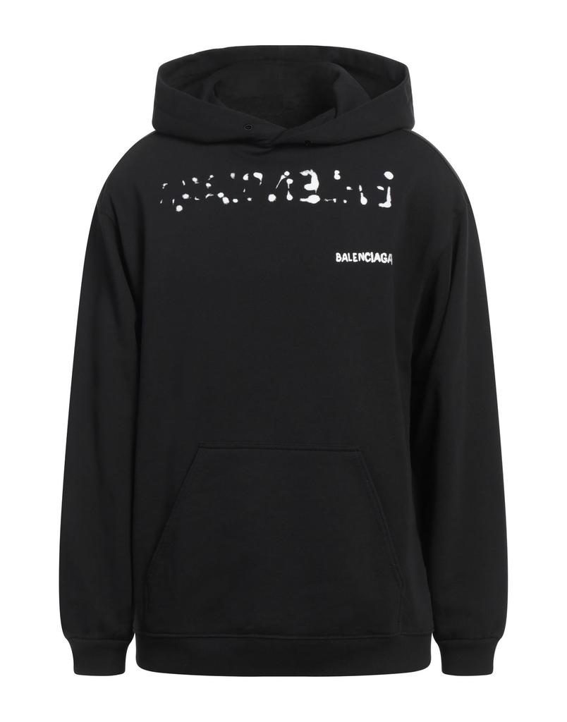 ブルゾン BALENCIAGA Logo embroidery sweatshirt Balenciaga logo-embroidered Sweater | Black | FARFETCH