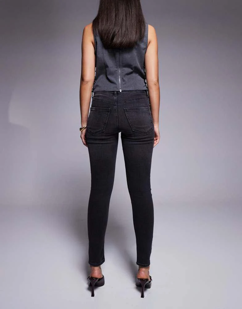 River Island River Island skinny jean in black 2