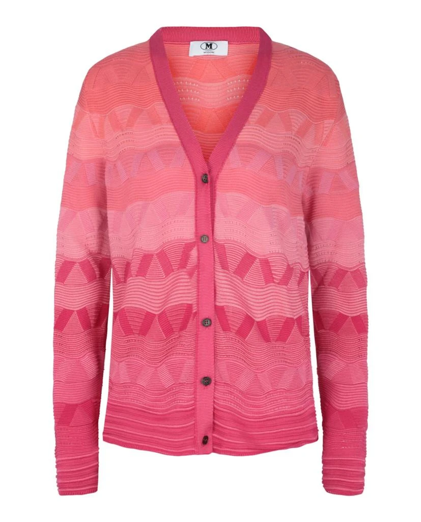 Missoni Wave-Pattern Slim Cardigan