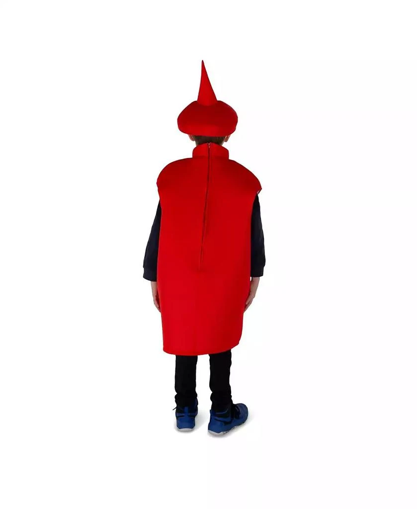 Dress Up America Kids Ketchup Bottle Tunic
Hat Costume Set 3