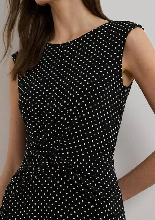 Ralph Lauren Ralph Lauren Polka Dot Twist Front Jersey Dress 3