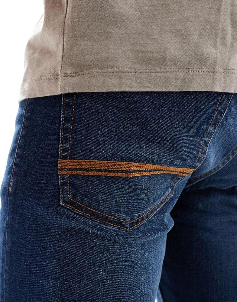 Ben Sherman Ben Sherman Dark Blue Stone wash denim jeans 3