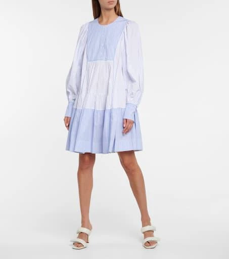 Lee Mathews Diana striped cotton maxi dress 2
