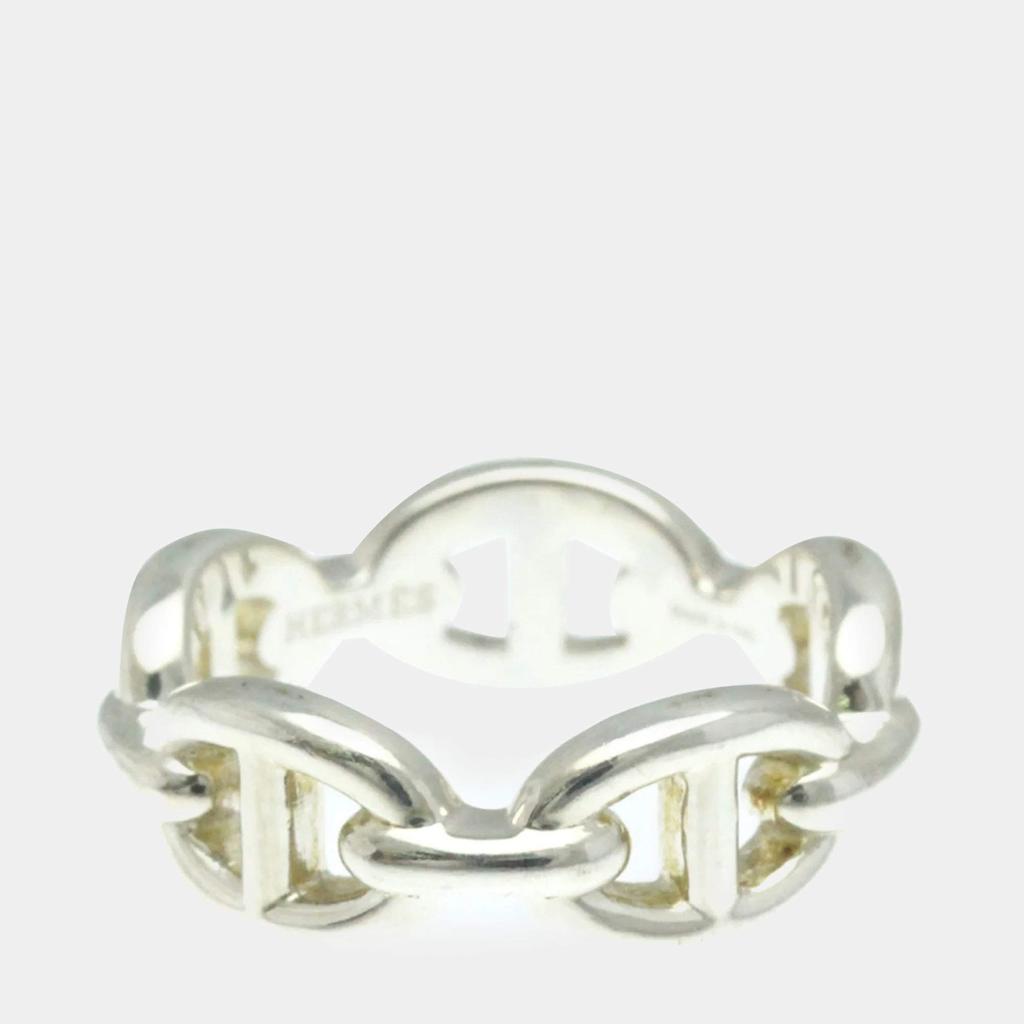 【手元にアクセントを】HERMES Vertige Heart Ring Vertige coeur silver ring Hermès Silver size 51 MM in Silver