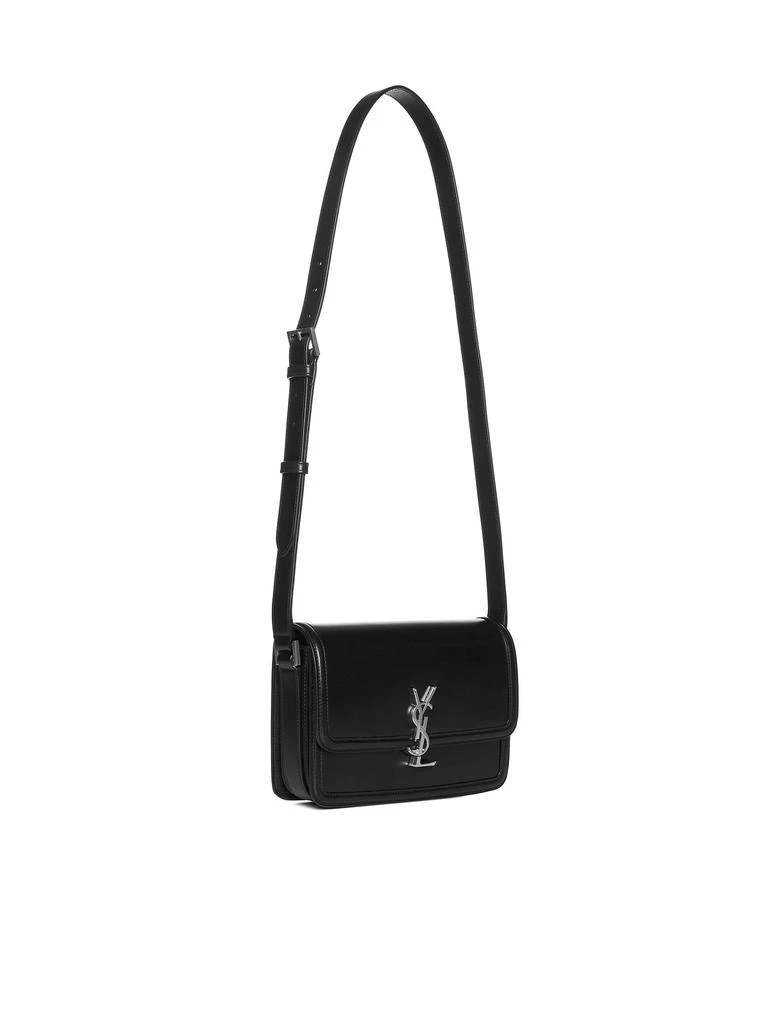 Yves Saint Laurent SAINT LAURENT | Monogram-logo leather messenger bag from SAINT LAURENT featuring black | Man | PZ 2