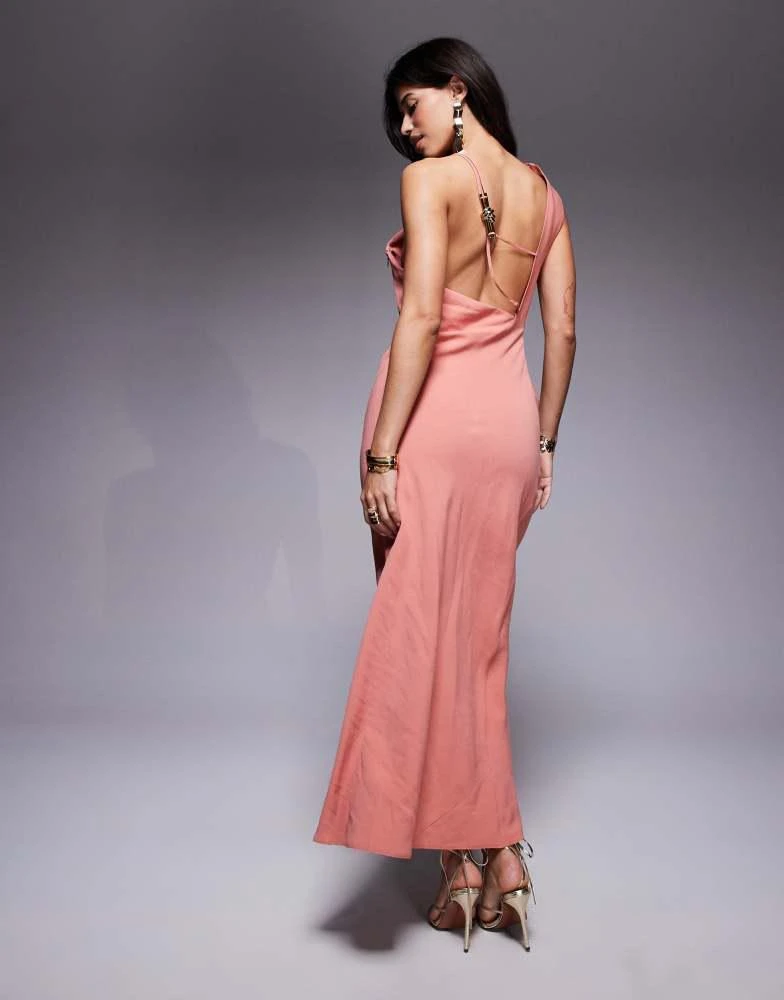 ASOS DESIGN one shoulder midi dress with back trim detail in pink On Sale Now with Up to 75% Off | Discover Exclusive Deals & Savings at BeyondStyle Authentic ASOS ASOS DESIGN one shoulder midi dress with back trim detail in pink On Sale Now with Up to 75% Off | Discover Exclusive Deals & Savings at BeyondStyle Authentic ASOS