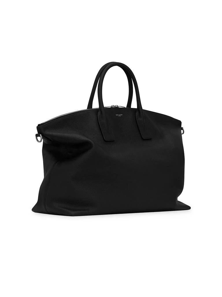 Yves Saint Laurent Giant Bowling Bag In Soft Grained Leather 4