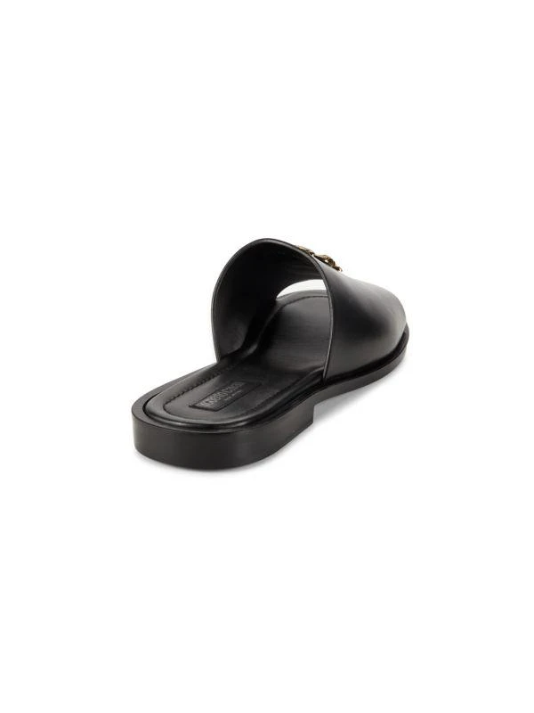 Roberto Cavalli Logo Leather Slides 3