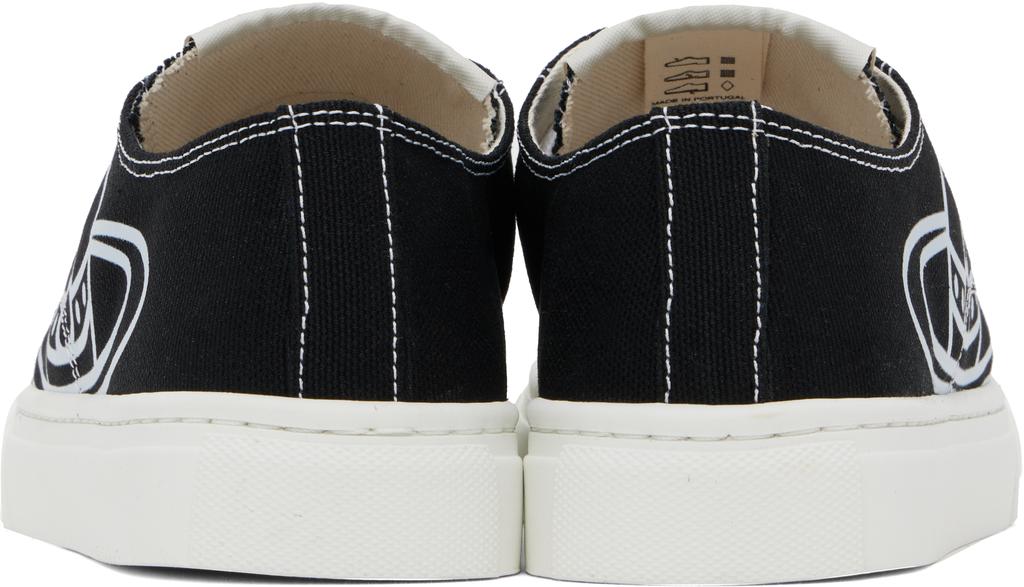 Vivienne Westwood Black Low-Top Plimsoll Sneakers