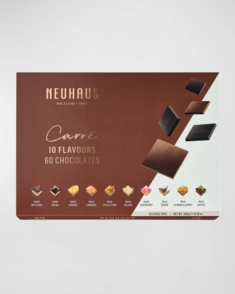 Neuhaus Chocolate Carre 10 Flavors, 60 pc 2