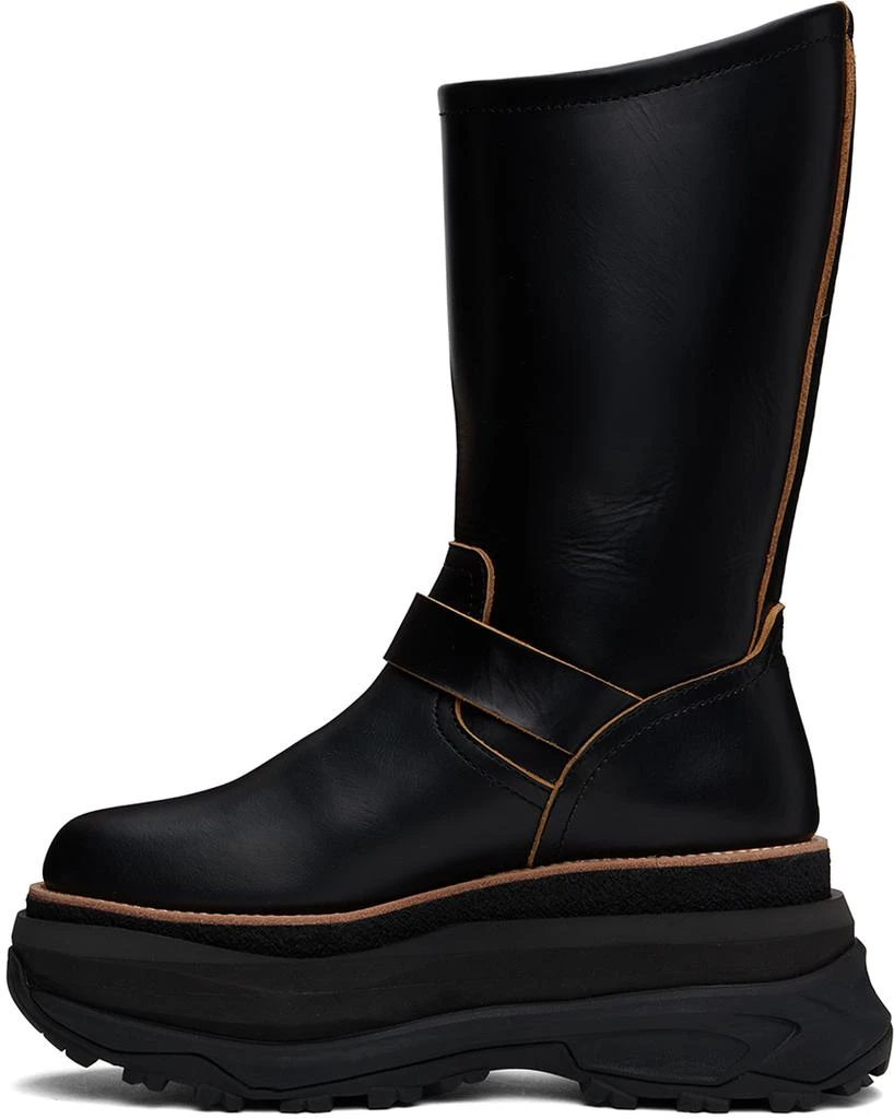 Sacai Black Engineer Boots 3