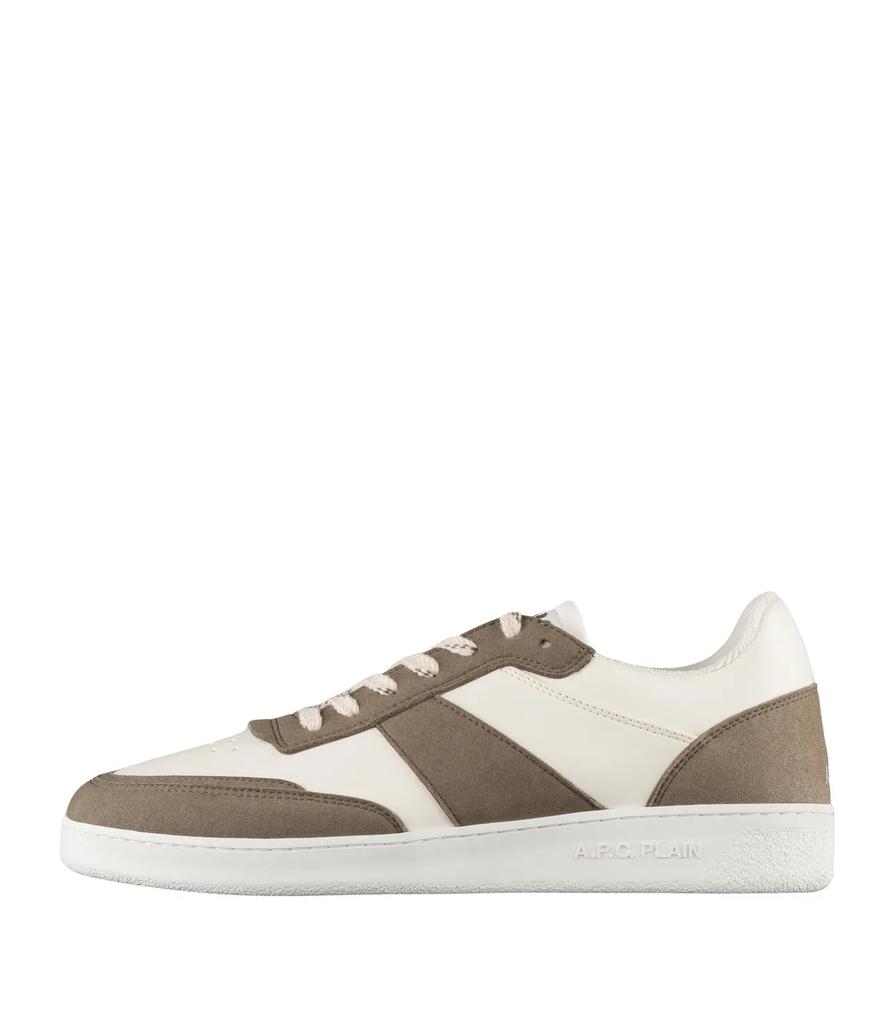 【関税込み】A.P.C. ホワイト&カーキ Plain Simple スニーカー A.P.C. Plain Simple sneakers - Casual Shoes - Compare Prices